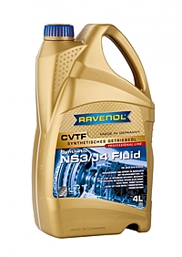 Масло трансмиссионное Ravenol CVTF NS3/J4 Fluid 4 л синт.