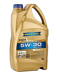 Масло моторное Ravenol HDX 5W-30 4 л синт.
