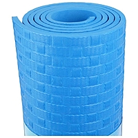 Коврик для йоги 183 х 61 х 0,7 см, цвет синий