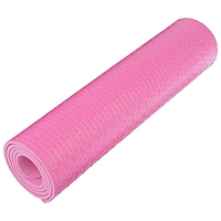 Коврик для йоги 183 х 61 х 0,7 см, цвет розовый