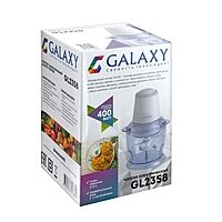 Измельчитель Galaxy GL 2358, 400 Вт, чаша 0.75 л, пластик, белый