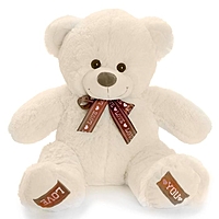 Мягкая игрушка "Медведь Амур" молочный, 70 см МАМ-70м