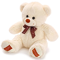 Мягкая игрушка "Медведь Амур" молочный, 70 см МАМ-70м