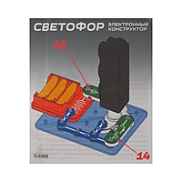 ЭВРИКИ Электронный конструктор "Светофор", SL-03888