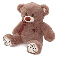 Мягкая игрушка "Медведь Бен" коричневый 50 см МБ-50ф