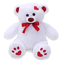 Мягкая игрушка "Медведь Кельвин" белый, 50 см МКЛ-50б