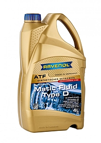 Масло трансмиссионное Ravenol ATF Matic Fluid Type D 4 л синт.