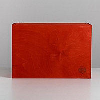 Ящик деревянный Merry Christmas, 20 × 30 × 12 см