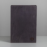 Ящик деревянный «С новым годом, 100% мужчина», 20 × 30 × 12 см