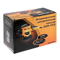Эксцентриковая шлифмашина "Вихрь" ЭШМ-125Э, 450 Вт, d=125 мм, 6000-14000 об/мин + РУЛЕТКА