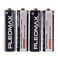 Батарейка Солевая  Samsung Pleomax Super Heavy Duty, АА, R6-4S, спайка, 4 шт.