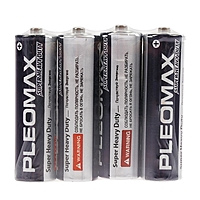 Батарейка Солевая  Samsung Pleomax Super Heavy Duty, АА, R6-4S, спайка, 4 шт.