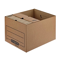 Короб архивный Bankers Box "Basic" 335x445x270, гофрокартон