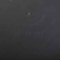Контейнер для мусора «Эко», 50 л, цвет серый