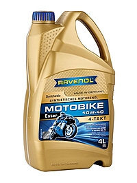 Масло моторное Ravenol Motobike 4-T Ester 10W-40 4 л синт.