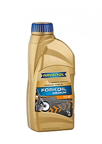 Масло вилочное Ravenol Forkoil Medium 10W 1 л мин.