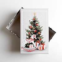 Коробка подарочная «Новогодняя сказка», 20 × 12,5 × 7,5 см
