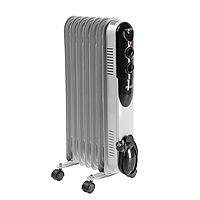 Обогреватель "Ресанта" ОМПТ-7Н, масляный, 1500 Вт, 7 секций, 15 м2, белый