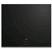 Варочная поверхность Beko HII 64401 MTX, индукционная, 4 конфорки, сенсор, чёрная