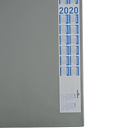 Покрытие настольное 52x65см Durable 7204-10 серый,нескольз основа,прозрач верх слой 824972
