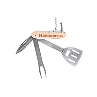 Мультитул для гриля Hammer Flex 310-310, нержавеющая сталь, разборный, 5 приборов