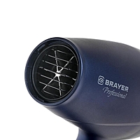Фен BRAYER BR3002, 2200 Вт, 2 скорости, 3 температурных режима, синий