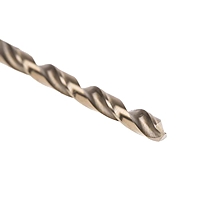 Сверло по металлу Hammer Flex 202-508, кобальт, DIN338, HRC65-70, d=4.5 мм, 80 мм