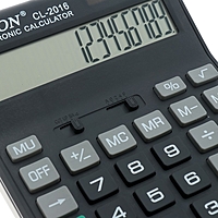 Калькулятор настольный 16-разрядный CL-2016 двойное питание