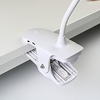 Лампа настольная сенсорная 16109/1 LED 4Вт USB АКБ 3000/6000К болый 9,5х12х44 см