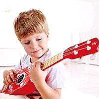 Музыкальная игрушка «Гавайская гитара», красная