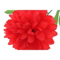 Цветок искусственный "Красный пион"
