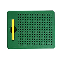 ЭВРИКИ Планшет магнитный для рисования, 380 отверстий, цвет зеленый