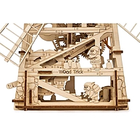 Механический 3D-пазл из дерева «Механическая мельница»
