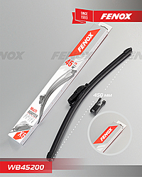 Щетка стеклоочистителя Fenox 18" 450 мм WB45200 бескаркасная