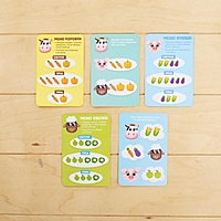 ZABIAKA Набор сортер "Накорми животное" обед на ферме