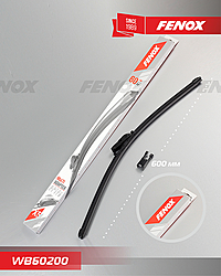 Щетка стеклоочистителя Fenox 24" 600 мм WB60200 бескаркасная