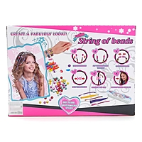 Набор парикмахера "Плетём косы"с аксессуарами для волос