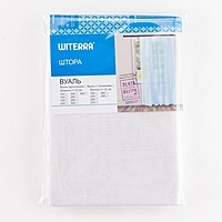 Штора вуаль 200х260 см, белый, пэ 100%