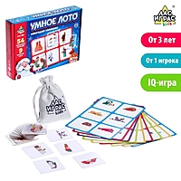 Настольная игра "Умное лото. Новогодние половинки"