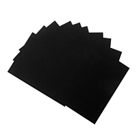 Бумага для пастели набор, А5, deVENTE, 10 листов, 160 г/м², чёрная, в пакете