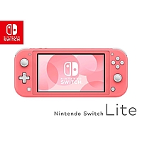 Игровая приставка Nintendo Switch Lite, кораллово-розовый