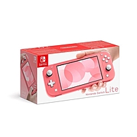 Игровая приставка Nintendo Switch Lite, кораллово-розовый