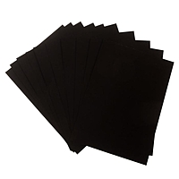 Бумага для пастели набор, А4, deVENTE, 20 листов, 120 г/м², чёрная, в пакете