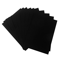 Бумага для пастели набор, А5, deVENTE, 10 листов, 120 г/м², чёрная, в пакете