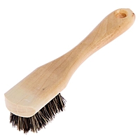 Щетка для нанесения крема, конский волос 15 см