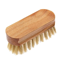 Щетка обувная, натуральная щетина 9,4 см, цвет МИКС