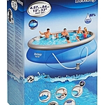 Бассейн Fast Set 457х84 см фильтр-насос 57313 Bestway