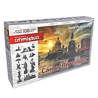 Пазл деревянный Citypuzzles Санкт-Петербург 105 деталей 8182