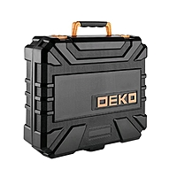 Дрель-шуруповерт DEKO DKCD20FU-Li и набор инструментов DEKO, 20 В, 2 Li-lon, 195 предметов