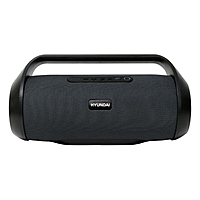 Портативная колонка Hyundai H-PAC420 50Вт, AUX, microSD, USB, BT4.2, 3600мАч, серо-черный